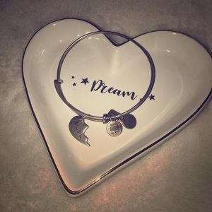Alex and Ani Best heart bangle